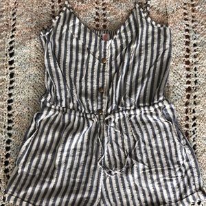 Striped Romper